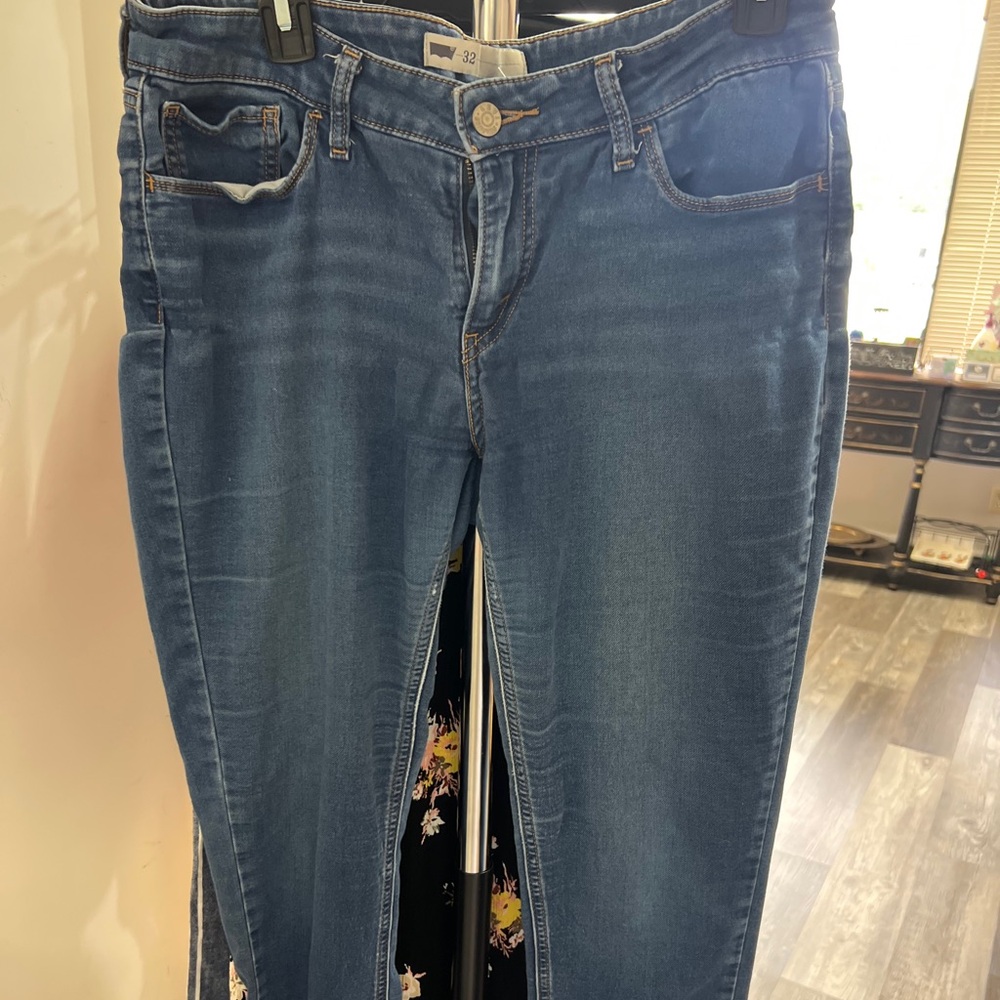 Levi's Blue Skinny Jeans with Stretch